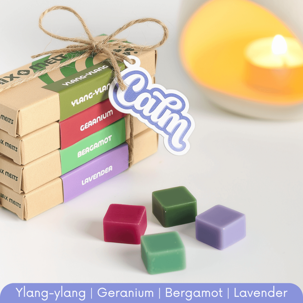 เทียนหอมละลาย 𝐌𝐈𝐗 & 𝐌𝐄𝐋𝐓  ใช้กับเตาอโรม่า มี 4 สูตร การผสมผสานกลิ่นหอม ด้วยกลิ่นโมโน รูปที่ 4