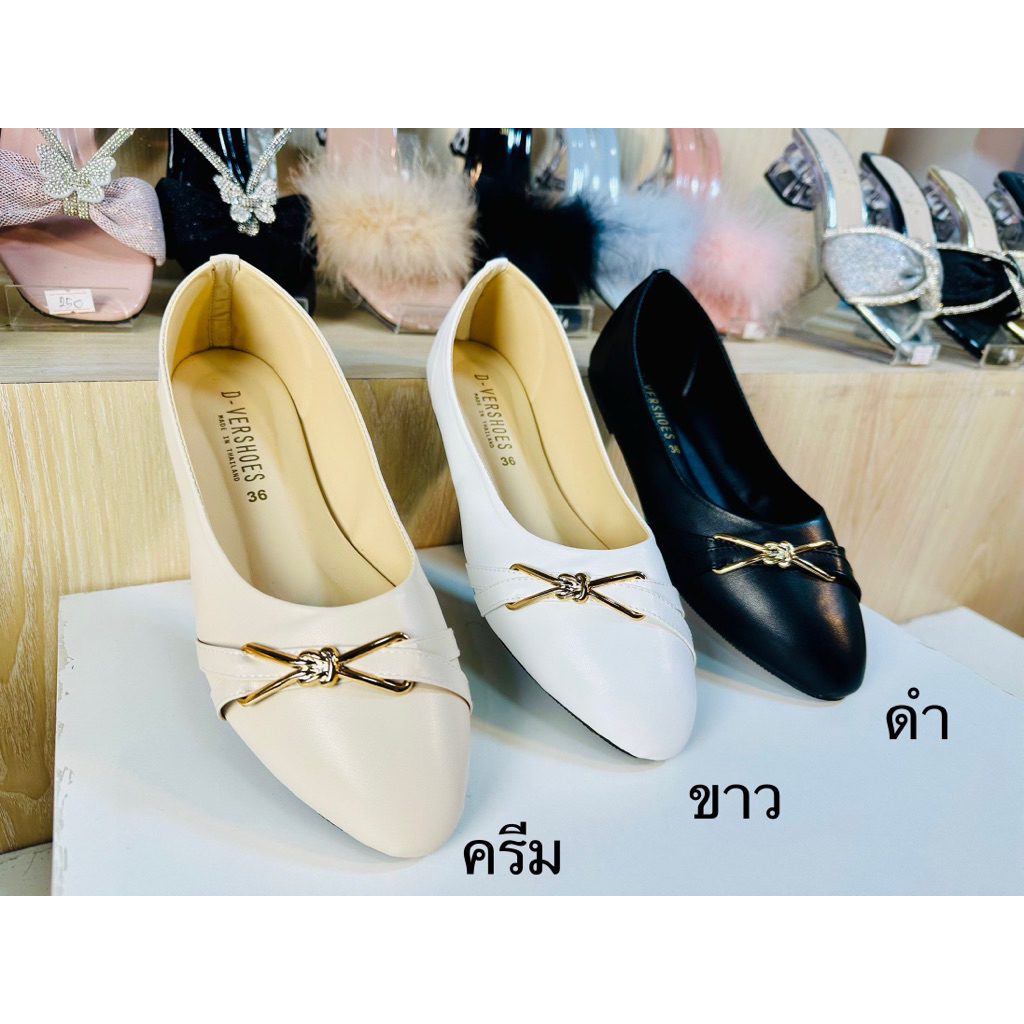 Dvershoes รองเท้าคัทชู หน้าX มี3สี ไซล์36-45 - รูปที่ 3