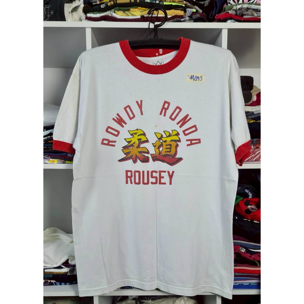 เสื้อ Ronda Rousey WWE คอจั๊ม แขนจั๊ม (L)