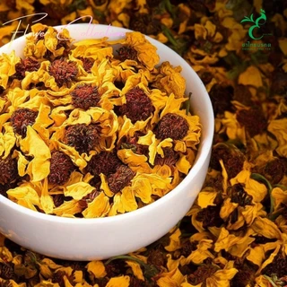 ชาเก๊กฮวยหิมะพรีเมี่ยม ตรา ชาไทยมรกต Snow Chrysanthemum Tea ดอกเต็ม บำรุงปอด ลดร้อนใน ชาดอกไม้ระดับพรีเมี่ยม
