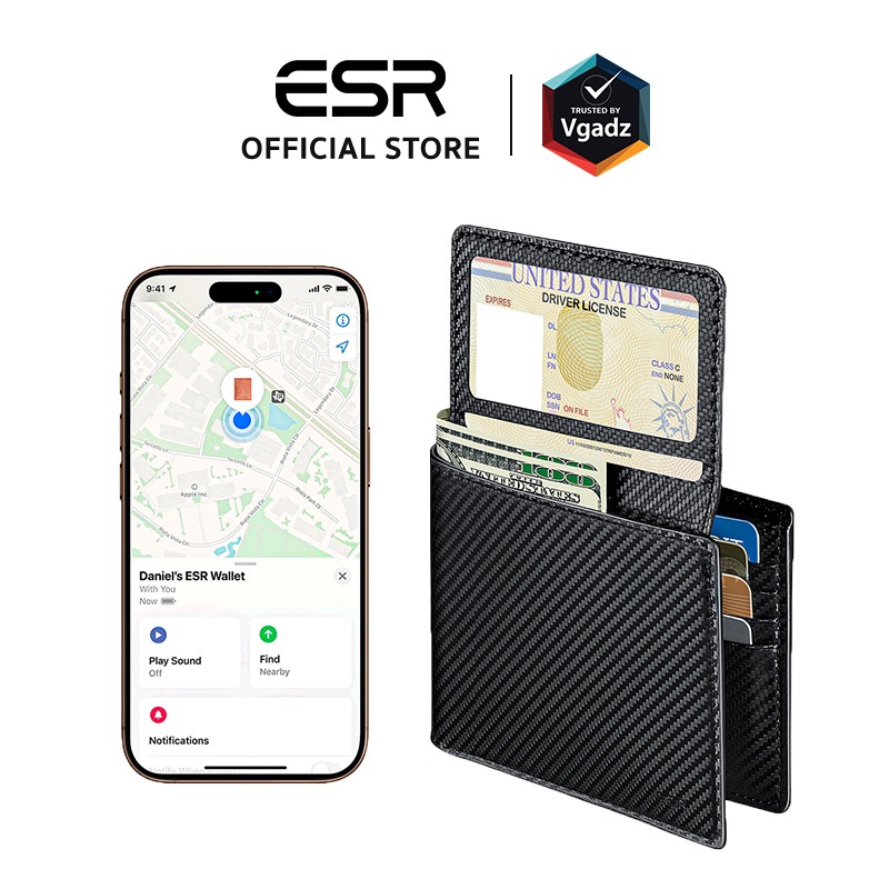 ESR กระเป๋าสตางค์ รุ่น Geo Wallet (Find My)