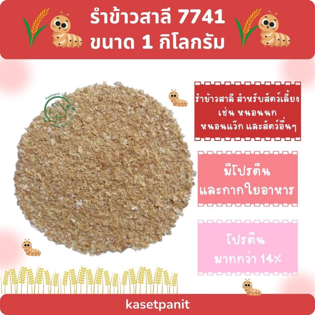 รำข้าวสาลี ขนาด 1 กิโลกรัม
