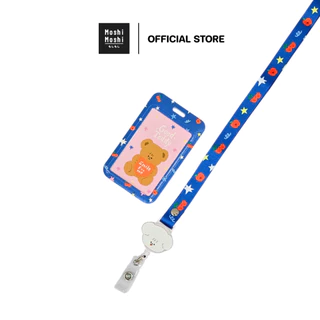 Moshi Moshi สายคล้องบัตร ป้ายใส่การ์ด ลาย Stickwithme4ev รุ่น 8100041860-41861
