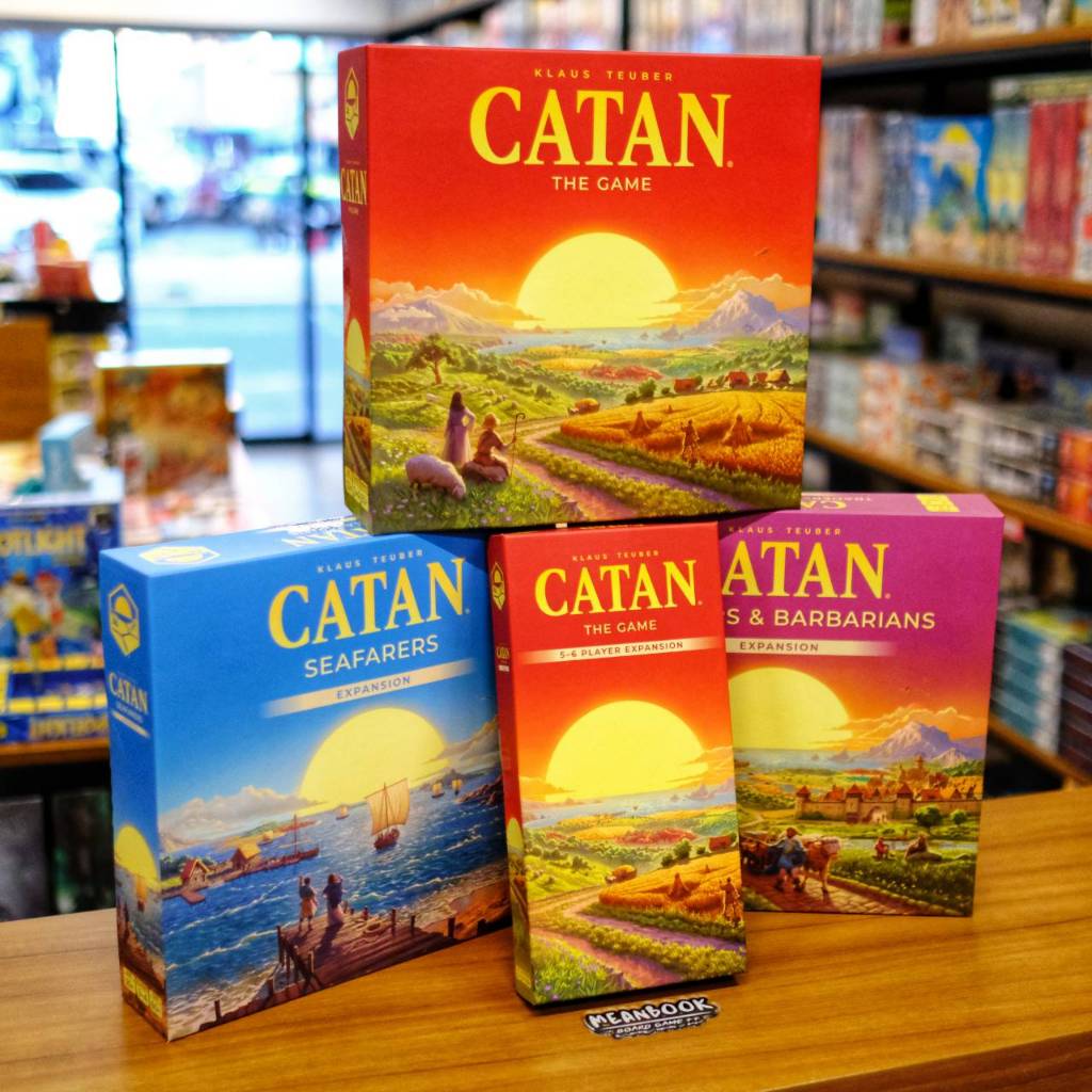 CATAN 6E / CATAN 5-6 Player / CATAN: Seafarers / CATAN: Traders & Barbarians  Board Game