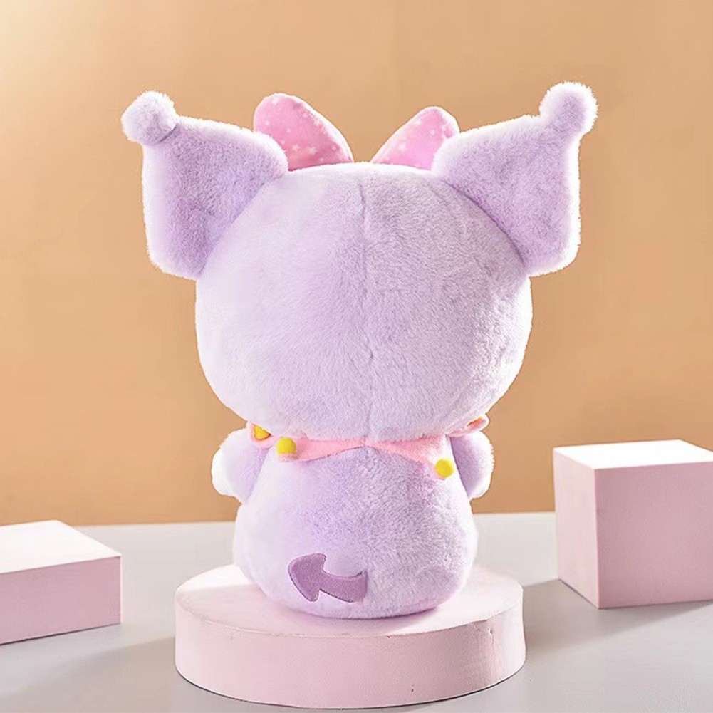 ส่งจากไทย💥25CM ตุ๊กตาผ้าพลัฌ Kuromi ตุ๊กตาผ้า melody ตุ๊กตานุ่ม รูปการ์ตูน ของเล่นเด็กของขวัญวันเกิด - รูปที่ 4