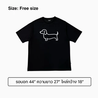 MALI A dog T shirt เสื้อยืดOVER SIZEแขนสั้น
