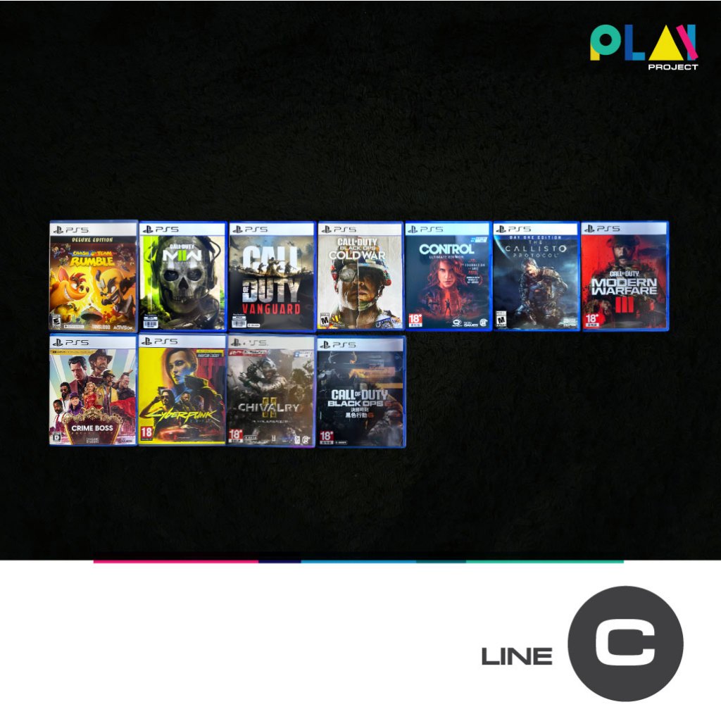 เกม PS5 Playstation5 [มือสอง] [มือ2] (รายชื่อตัวอักษร C ) [แผ่นเกม] [เกมPS5] [เกม Playstation]