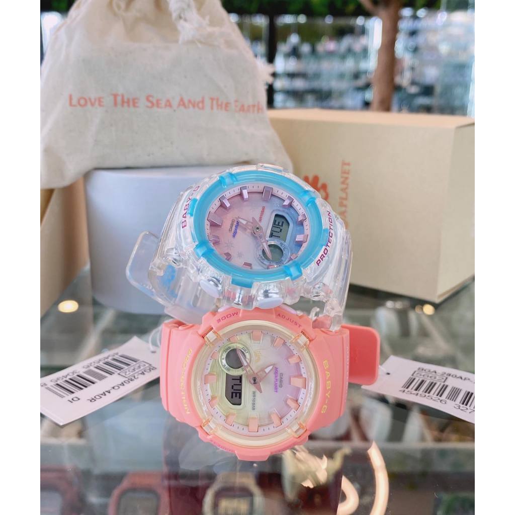 Casio Baby-G นาฬิกาข้อมือ รุ่น BGA-280 (BGA-280-1A,BGA-280BA-4A,BGA-280SW-4A,BGA-280TD-7A)
