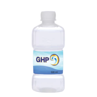 GHP Normal Saline JJน้ำเกลือ จีเอชพี นอร์มอล ซาไลน์ ขวดดัมเบล 500-1000ML.