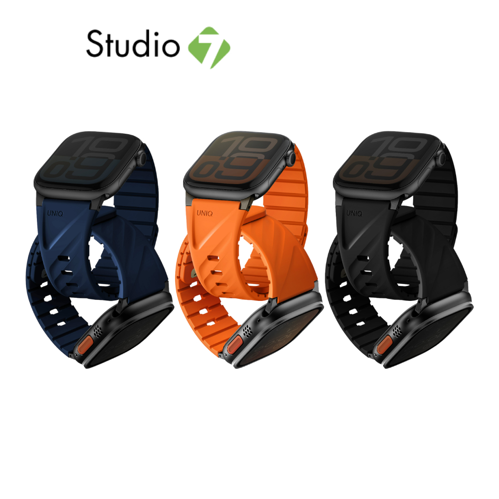 Uniq สาย Apple Watch Strap Series 6,7,8,9,10,Ultra (42/44/45/46/49 mm) Fluo by Studio7
