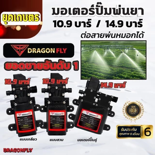 มอเตอร์ปั้มพ่นยา มอเตอร์ปั้มพ่นหมอก 10.9 บาร์ 12โวลล์,มอเตอร์ปั๊มคู่ 14.9 บาร์ 12 โวลล์