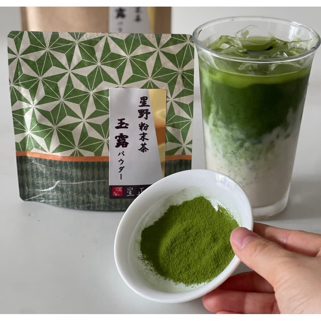 พร้อมส่ง Gyokuro Powder By Hoshino Seien Yame Fukuoka 25g. Recommend for latte 💚