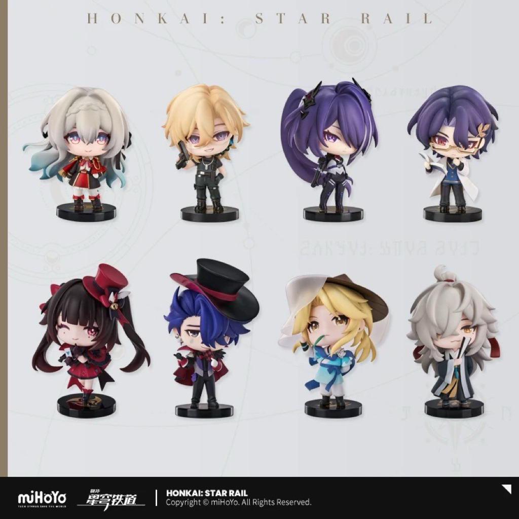 [PRE-ORDER🛑อ่านรายละเอียดก่อนซื้อ] [Honkai Star Rail] Mini figure Nameless Medal series มินิฟิเกอร์รางดาว