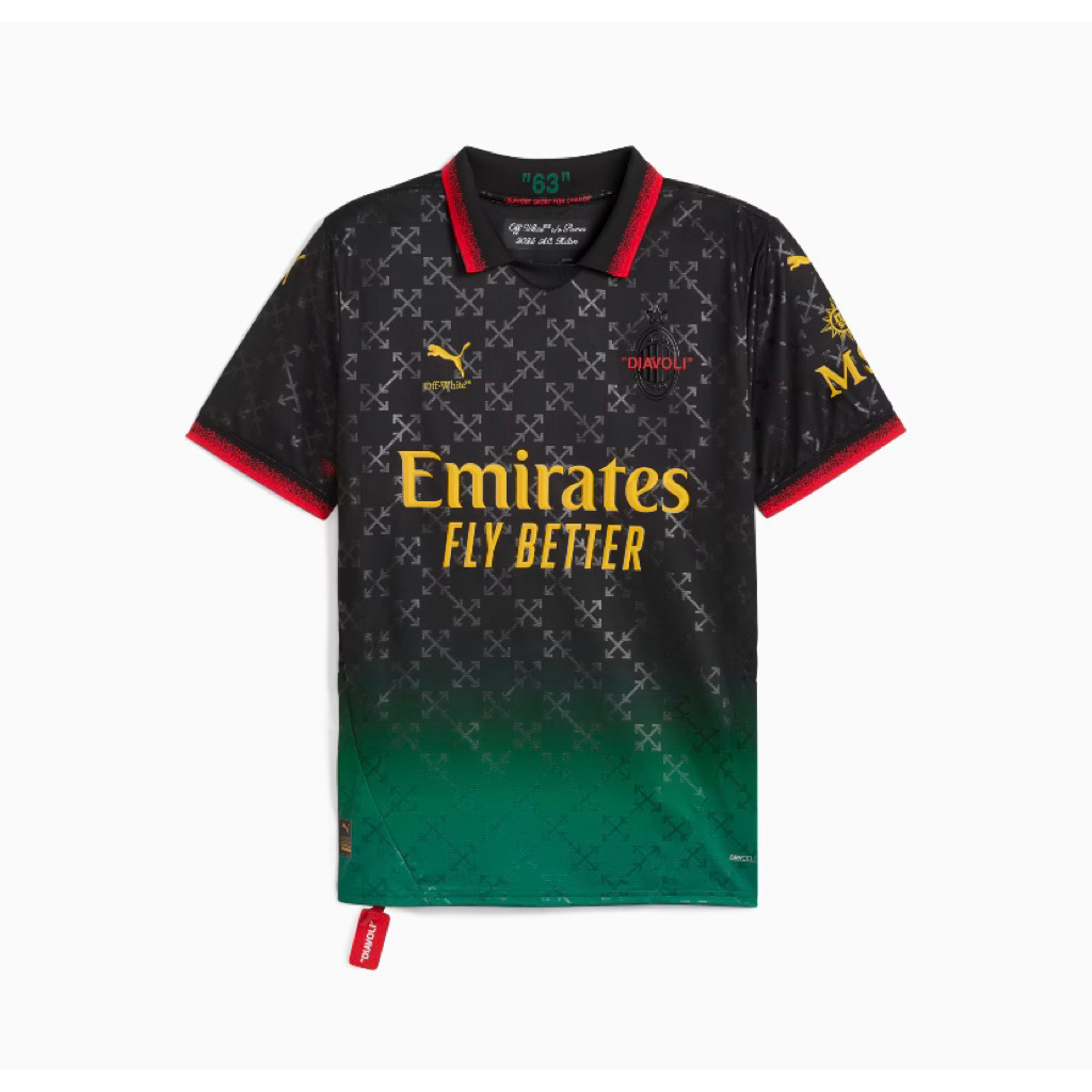 Special Jersey เสื้อ AC Milan x Off-White เกรดแฟน สวยมากกกกก ของแท้ล้าน% พร้อมส่งด่วน!!