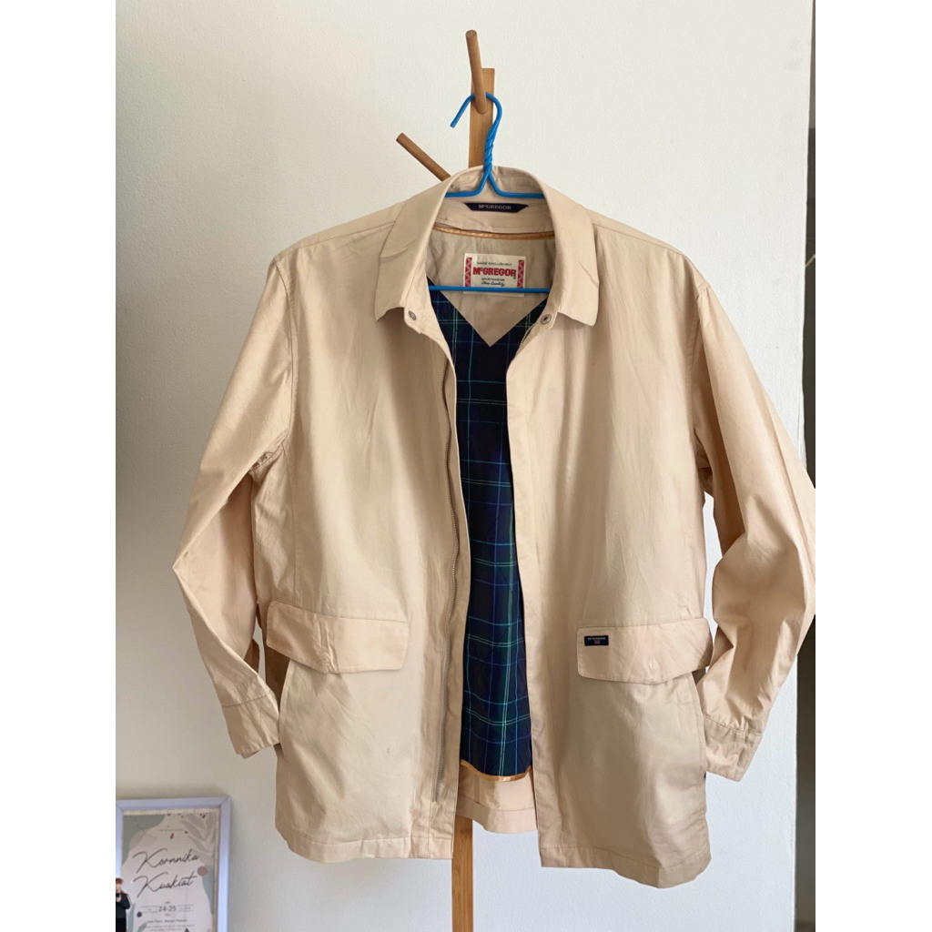 เสื้อ McGREGOR Classic harrington jacket มือสอง