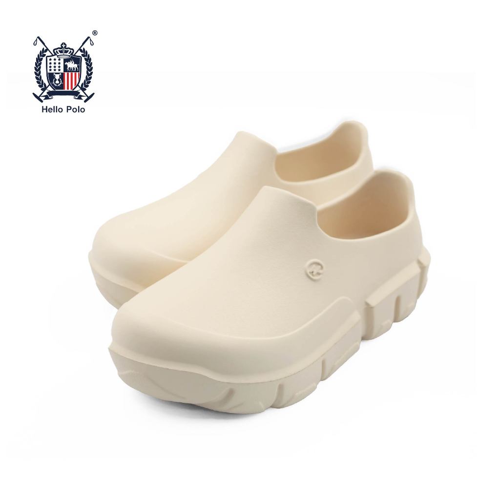 Hello Polo รองเท้าแตะผู้หญิง รองเท้าหัวโต 3cm พื้นหนา แฟชั่น กันลื่น พื้นนิ่ม ลําลอง เหมาะกับฤดู กันน้ำ HP8031
