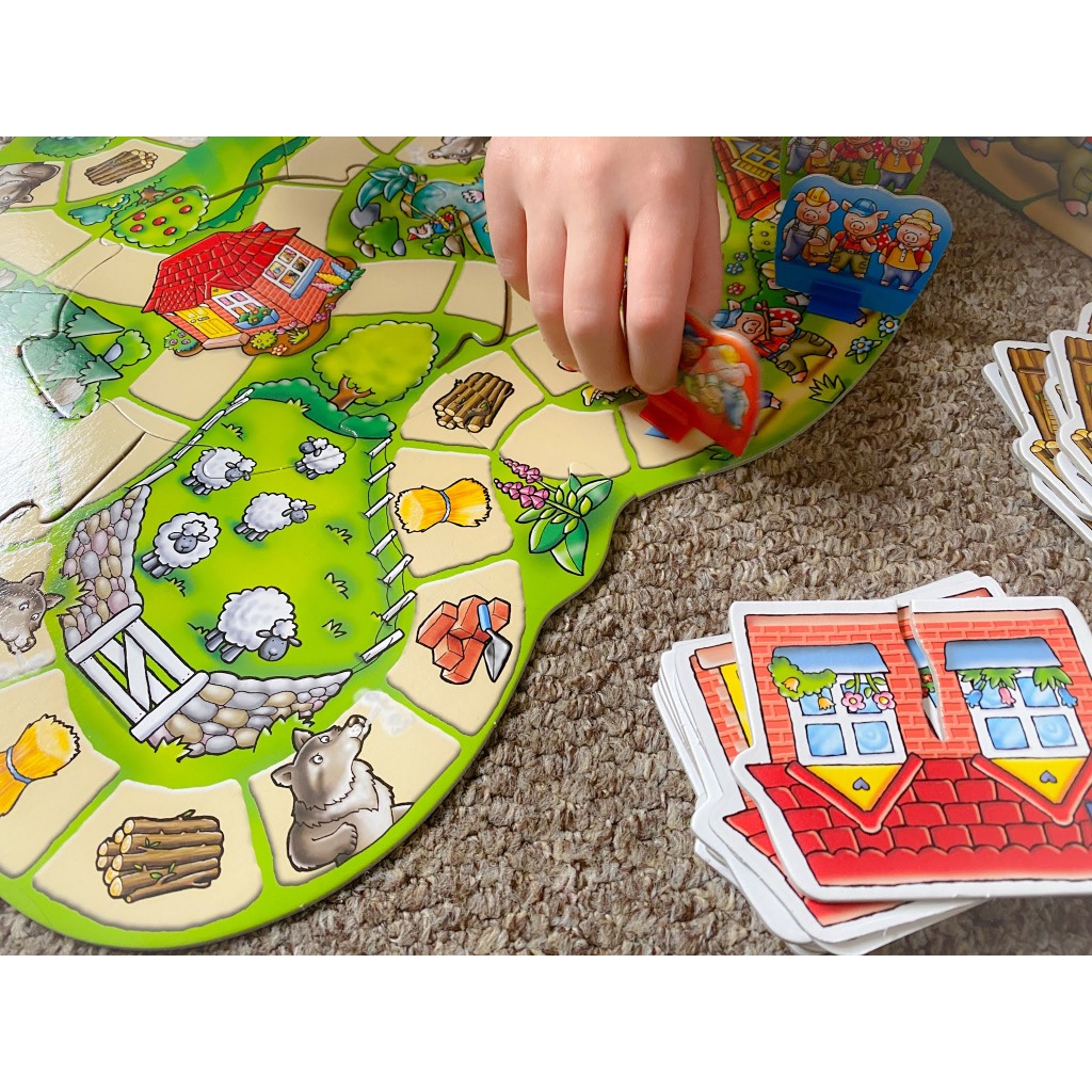ORCHARD TOYS, Three Little Pigs บอร์ดเกมเด็ก 3-6 ปี เกมสำหรับครอบครัว ลิขสิทธิ์แท้จากอังกฤษ - รูปที่ 7