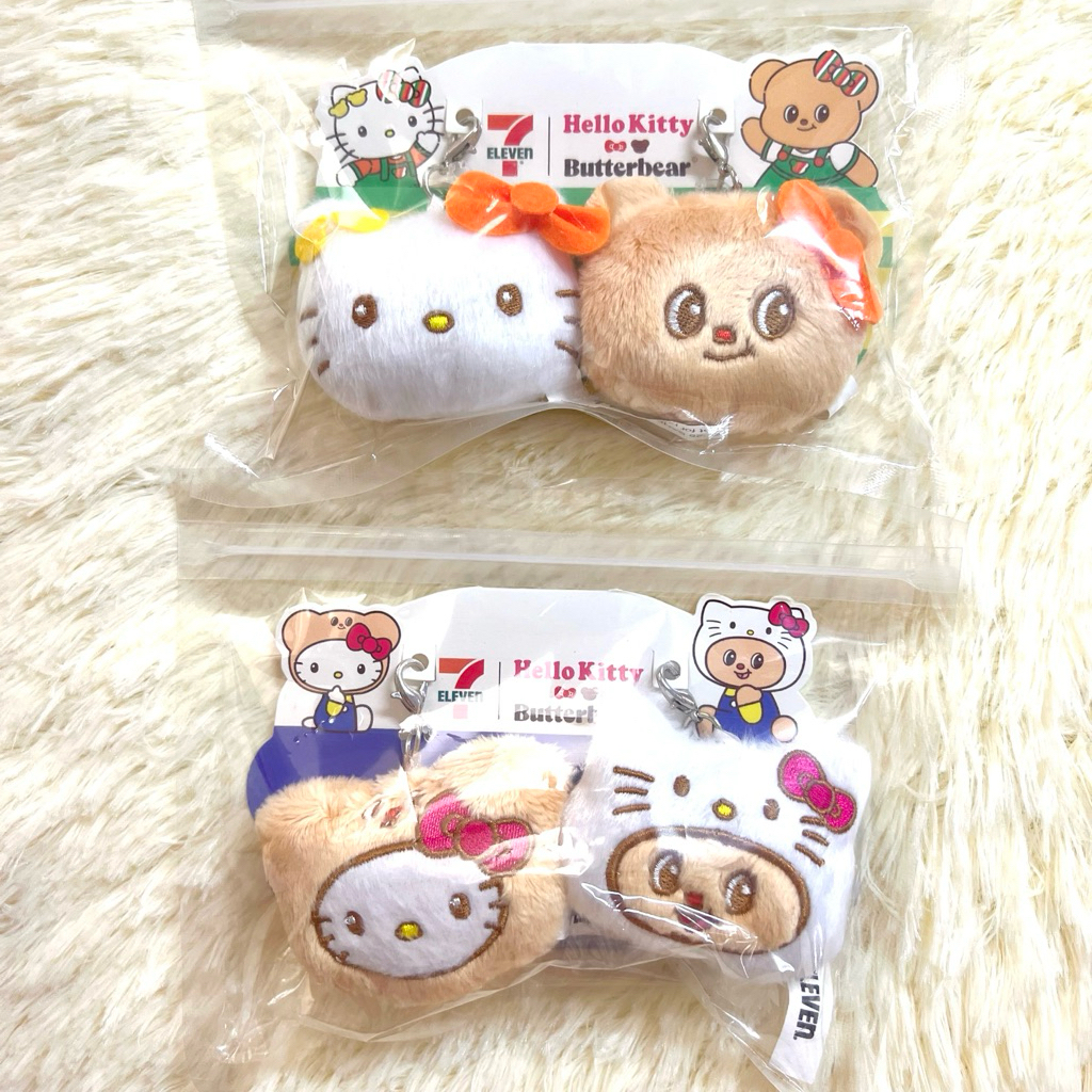 Butterbear กระเป๋าผ้าหมีเนย hello kitty x butterbear  พร้อมจัดส่ง