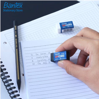 Bantex ยางลบ ยางลบไร้ฝุ่น ที่ลบคำผิด เหมาะสำหรับงานลบรายละเอียด ไม่ทิ้งคราบ ใช้งานสะดวก Eraser