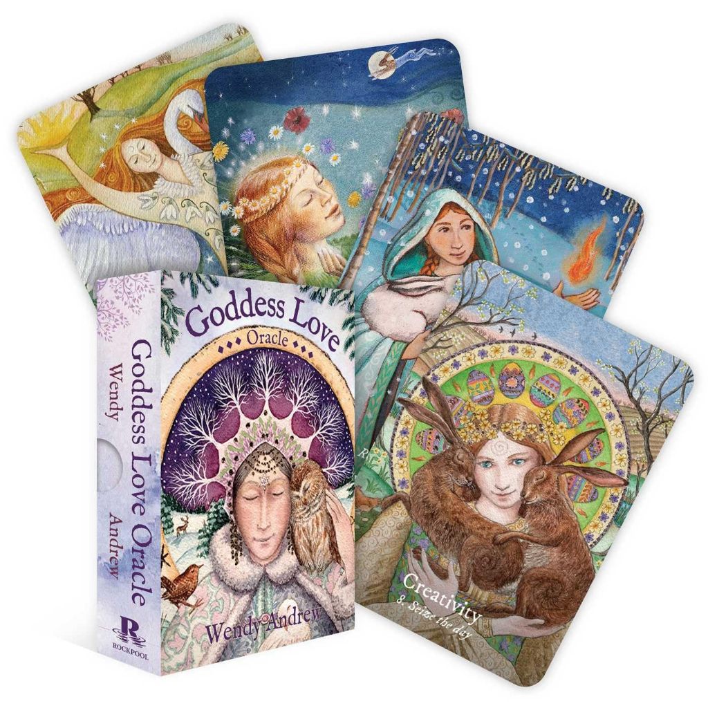 พร้อมส่งแท้💯GODDESS LOVE ORACLE ไพ่ออราเคิล