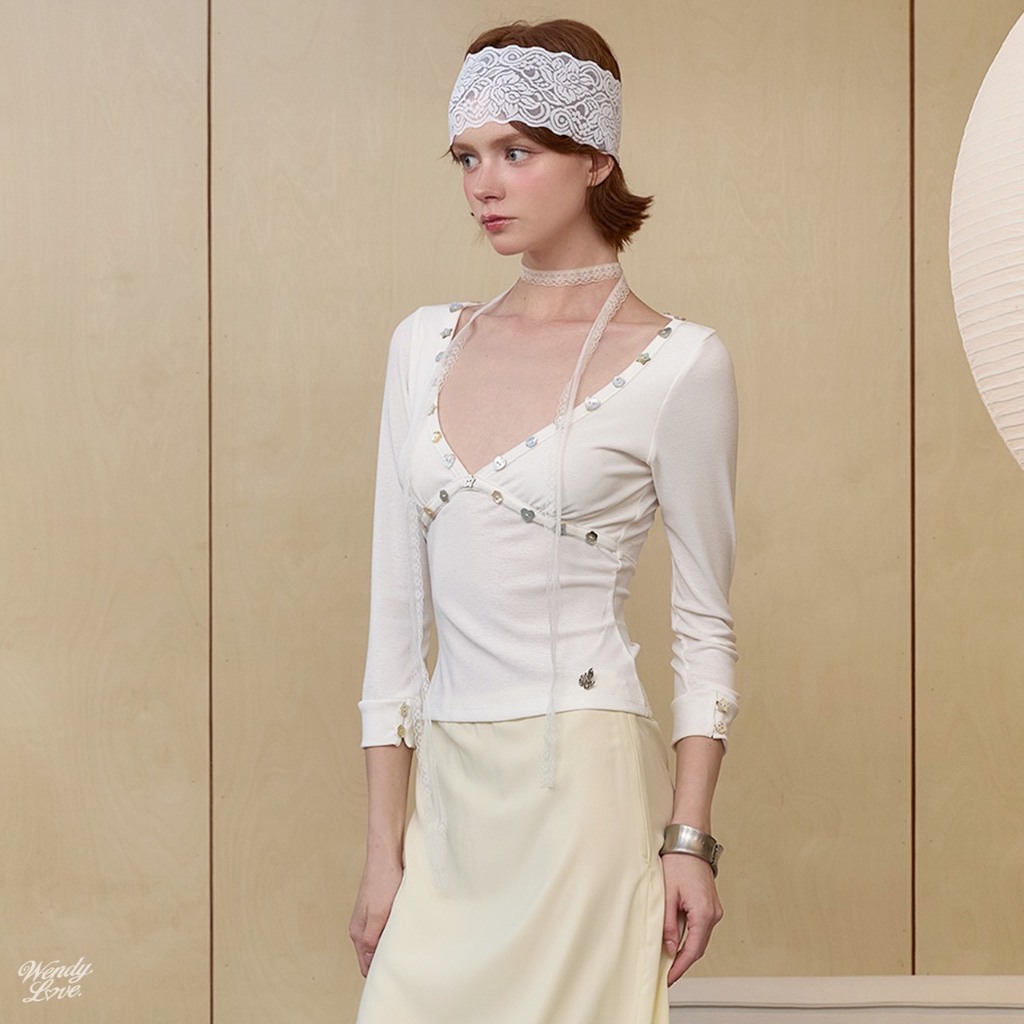 WENDYLOVE | Harriet Top เสื้อยืด สุดน่ารัก - รูปที่ 2