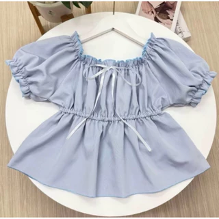 เสื้อแขนตุ๊กตา(J45) ผูกโบว์ มี2ไซส์ อก30-50 อ่านรายละเอียดก่อนกดสั่งซื้อค่ะ