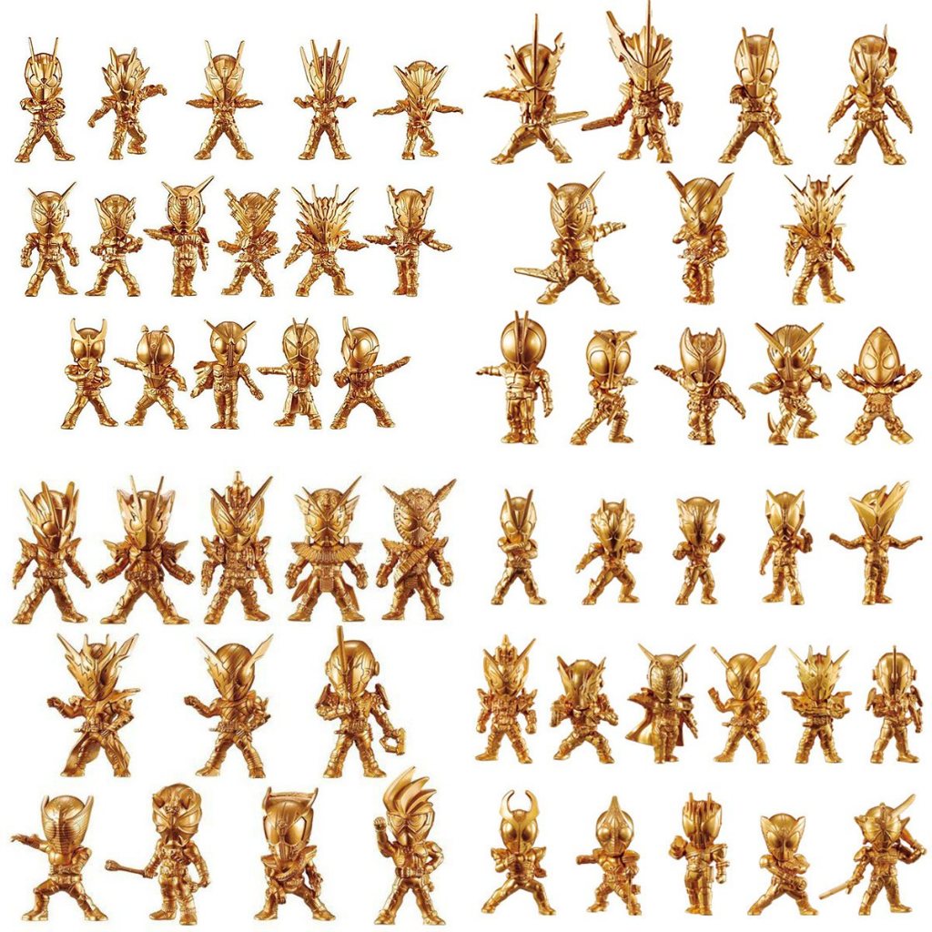 [FS05] (สุ่ม 1 / จาก 64 แบบ)  Bandai Kamen Rider Gold Figure จาก Set 01 - 04 MAY2026 (Figure)