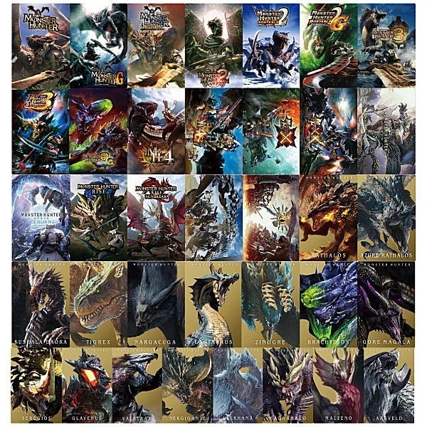 Monster Hunter 20th Anniversary Card Wafers[2795377]งานแท้ ของใหม่ ในซีน