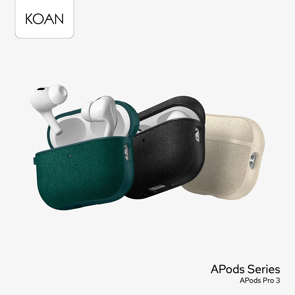 SPIGEN เคสกันรอย Urban Fit Case ใช้สำหรับ AirPods Pro 3 - Black