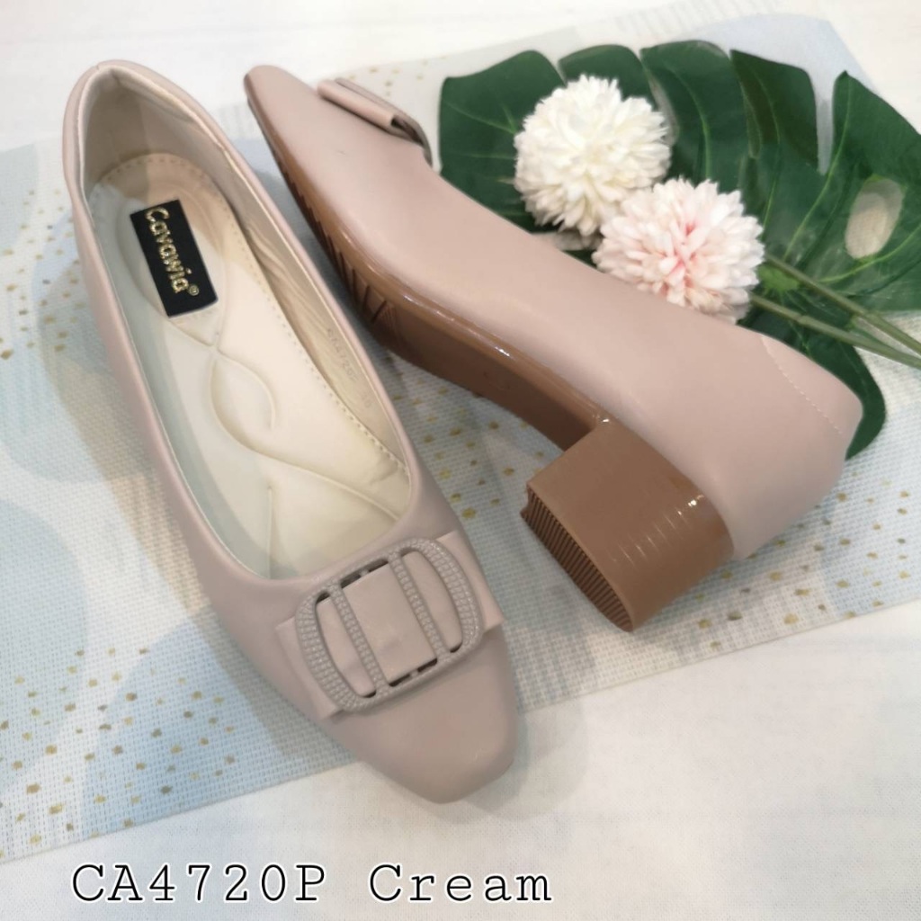 รองเท้าคัทชู ส้นหนา1.5นิ้ว  Cavawia  CA4720P