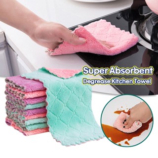 ผ้าอเนกประสงค์ ผ้าเช็ดโต๊ะ   เช็ดจาน เช็ดมือ เนื้อนาโนนุ่มนิ…