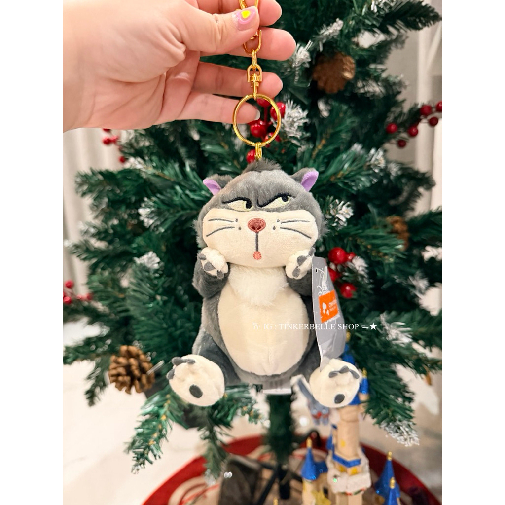 พร้อมส่ง🎈พวกกุญแจLucifer🐈‍⬛โซ่ทอง ✨Disneyland HK