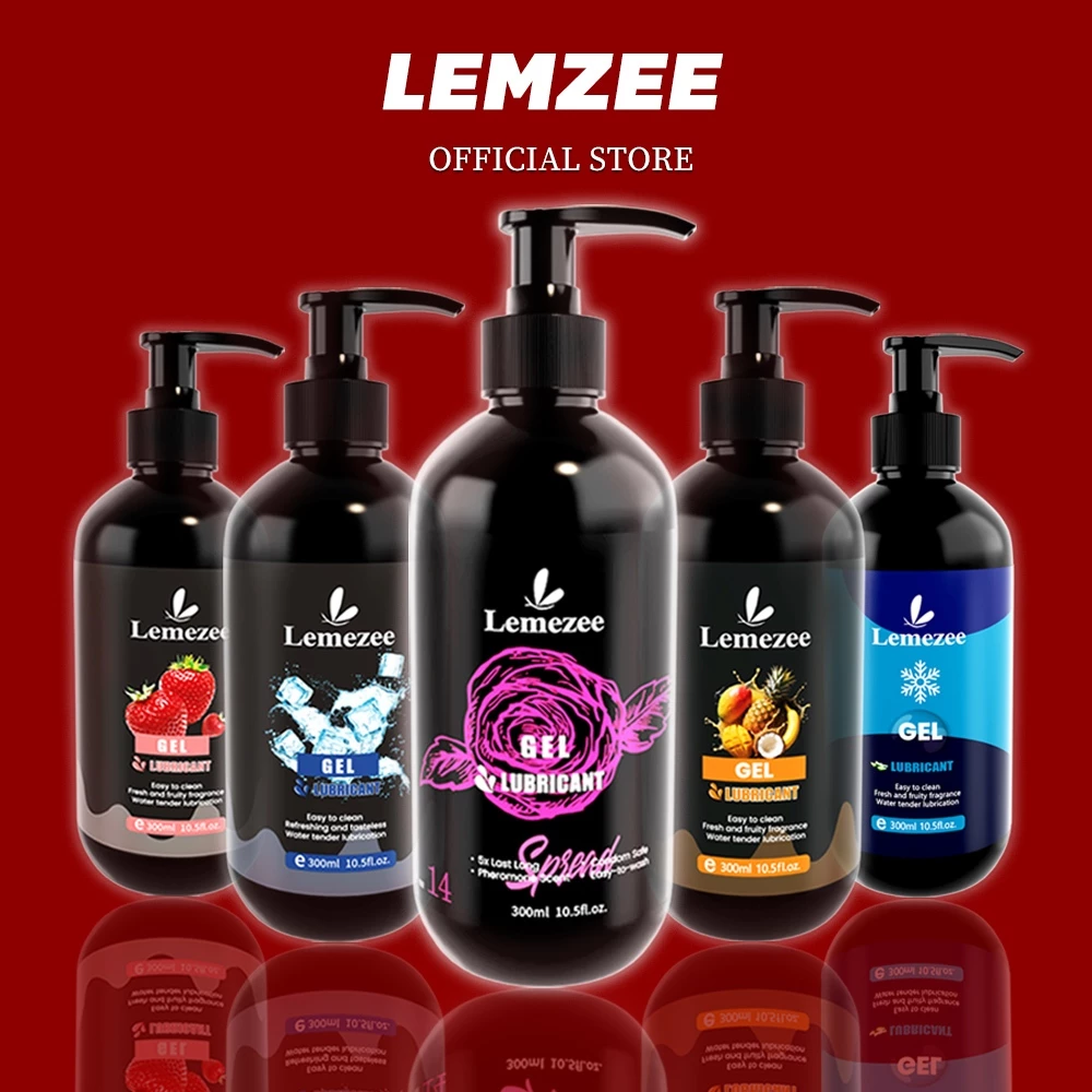Lemezee เจลหล่อลื่น Water Based 300ml pH5.5 มี 5 รสผลไม้