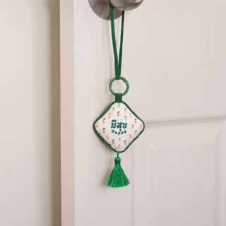 BLESSING CHARMS ที่ห้อยลายมงคล พวงกุญแจงานปัก