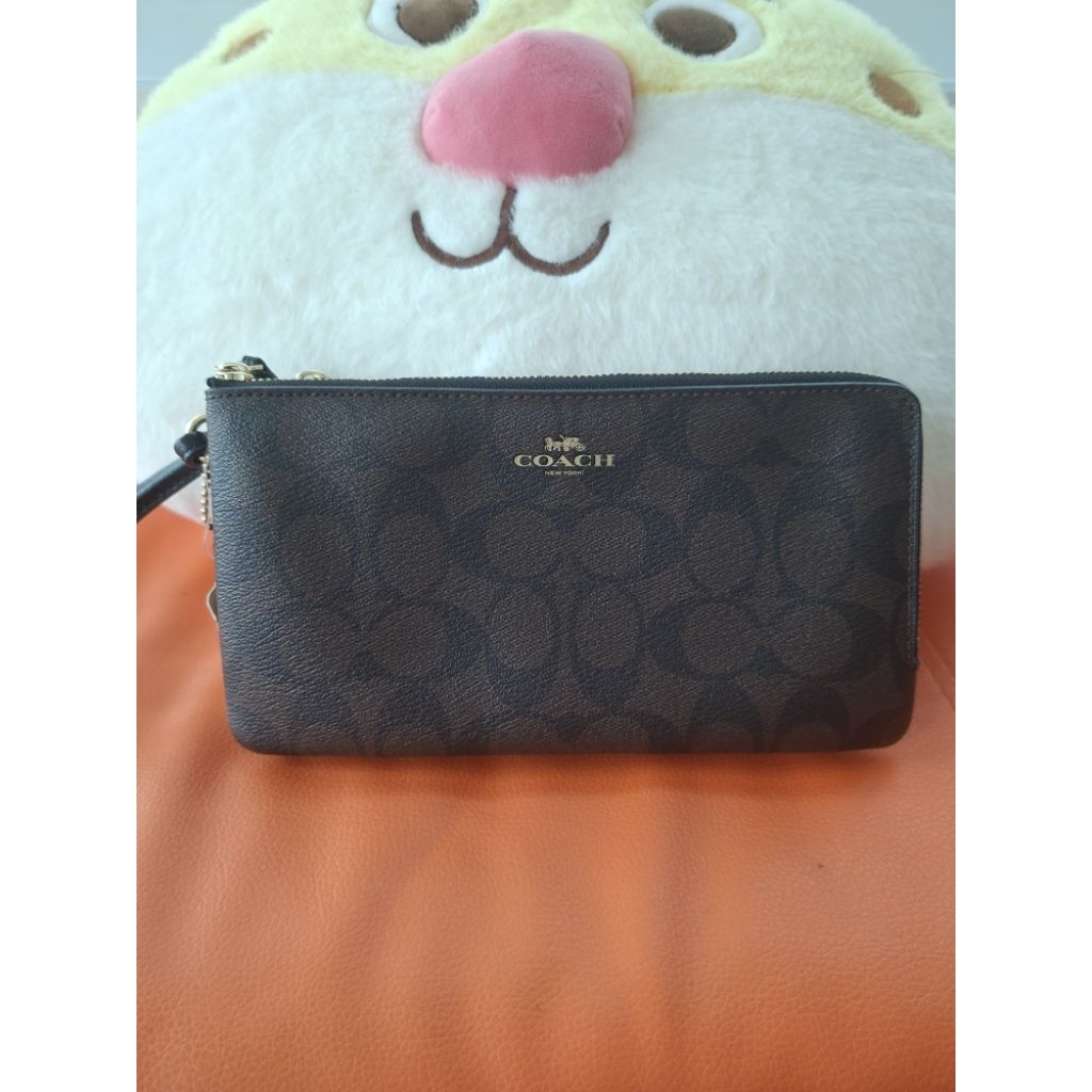 กระเป๋า Coach 2ซิป ไซส์ L แท้ป้ายครบ