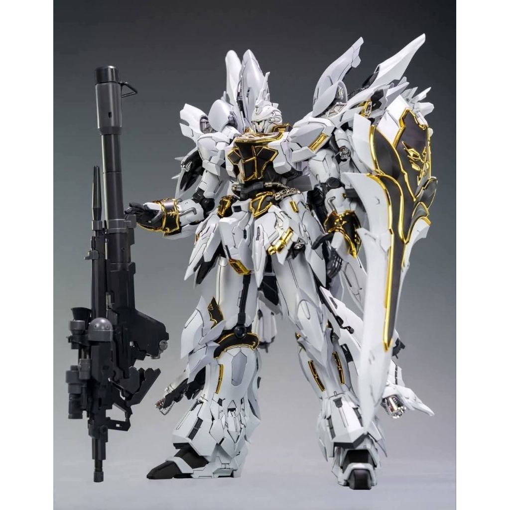 (พร้อมส่งค่ะ) [Comet Tech] MG 1/100 MSN-06S White Wolf Sinanju