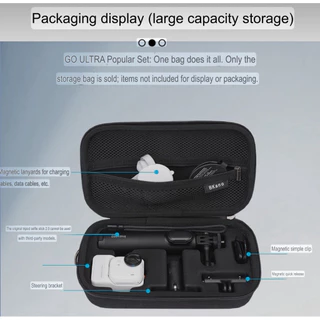BKANO กระเป๋า สำหรับ Insta360 Go Ultra Storage Bag With Shoulder Strap for Insta360 GoUltra
