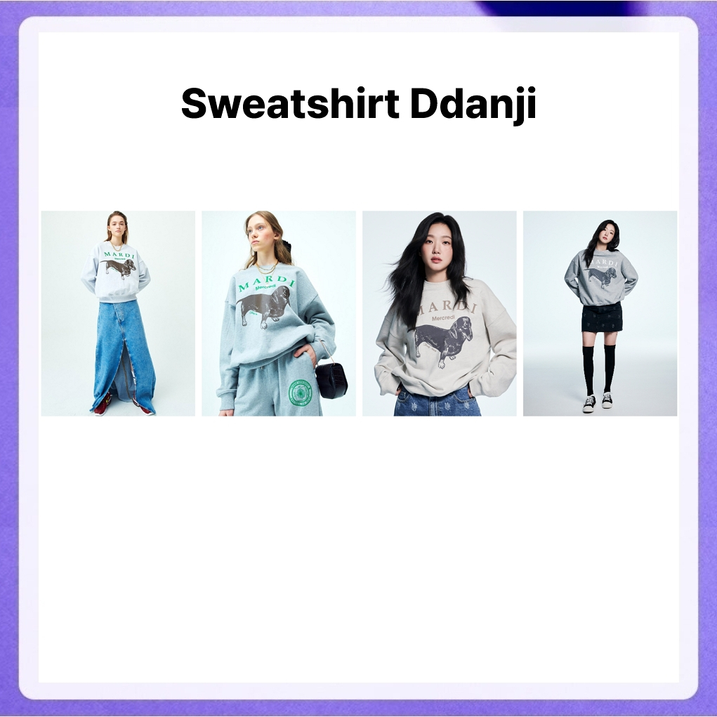 Mardi Mercredi Sweatshirt Ddanji