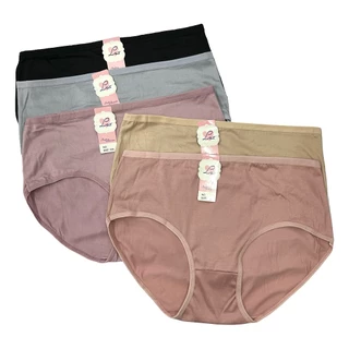 กางเกงในผ้านิ่มแพ็ค10ตัว คละสี ยืดหยุ่นได้ดี M,L,XL,2XL,3XL,4XL โทนสีเข้ม ระบายอากาศได้ดี