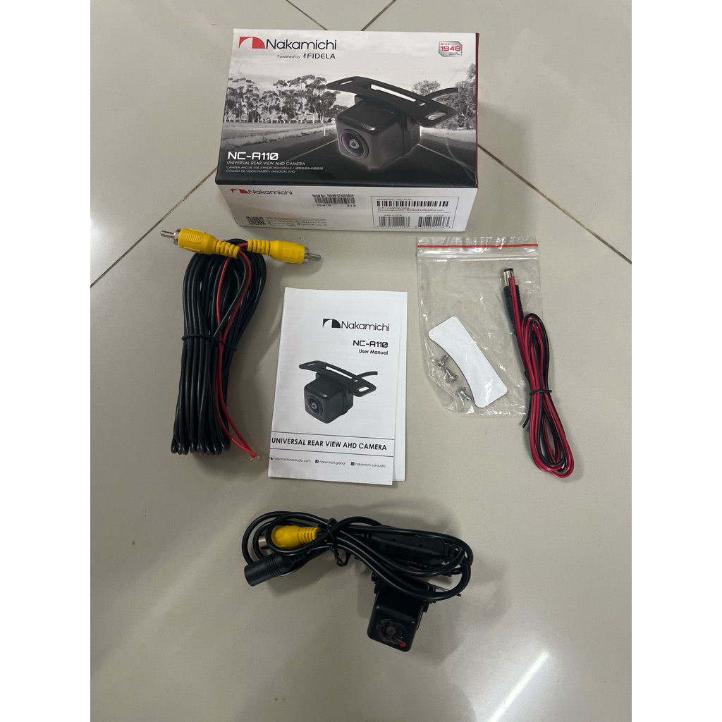 595บาท กล้องถอยหลัง Nakamichi กล้องถอยติดรถยนต์