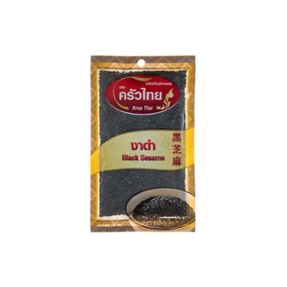 STH_Shop งาดำ 100g ตราครัวไทย Black Sesame เม็ดเต่งตึง หอมสดใหม่ แคลเซียมสูง บำรุงผมและผิว สำหรับใส่เครื่องดื่มและขนม