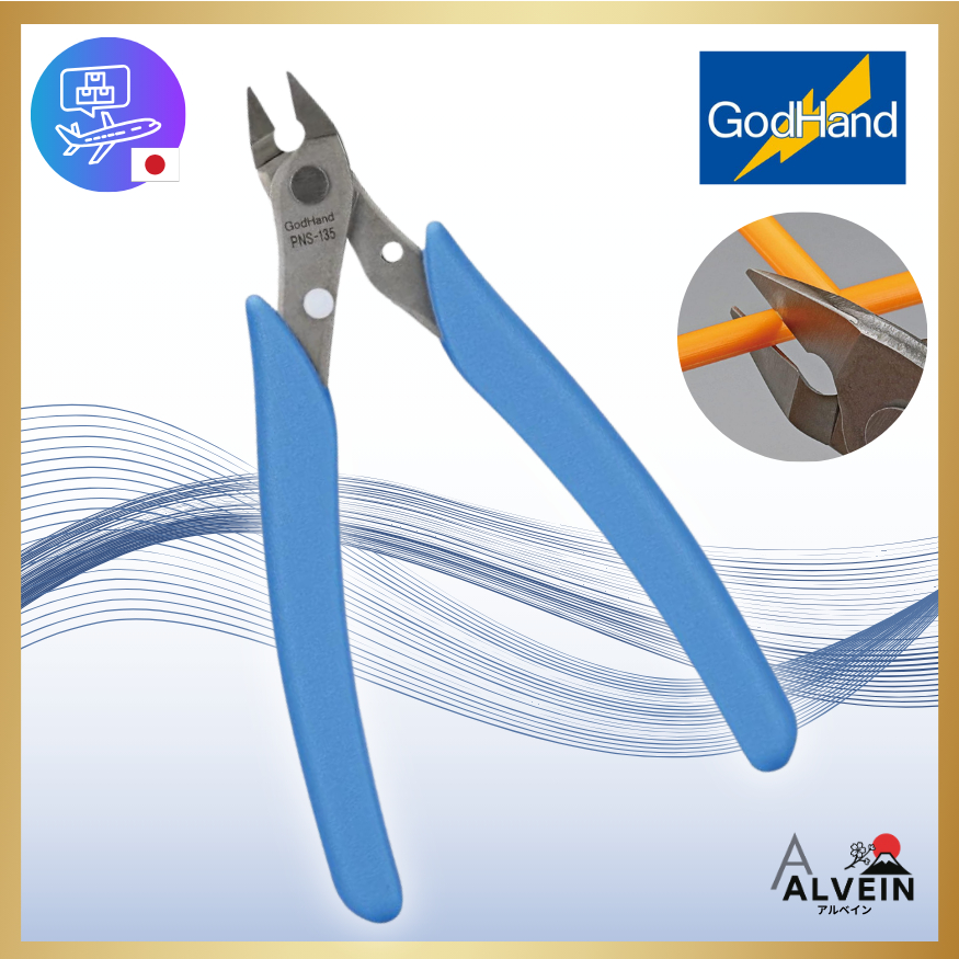 GodHand Single Blade Nipper ST GH-PNS-135 Hobby Tool