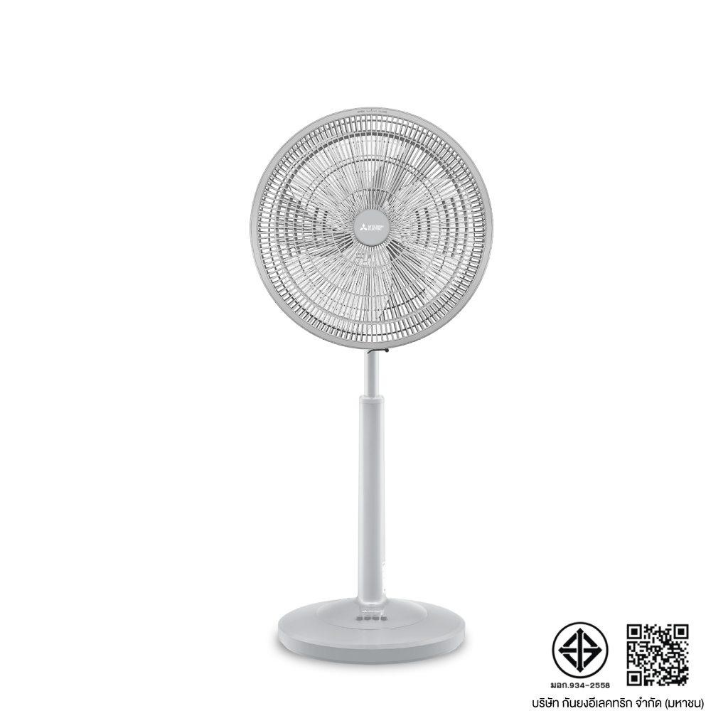 MITSUBISHI ELECTRIC ตั้งพื้นกึ่งตั้งโต๊ะ R18A-GB แบบปุ่มกด ขนาดใบพัด 18 นิ้ว