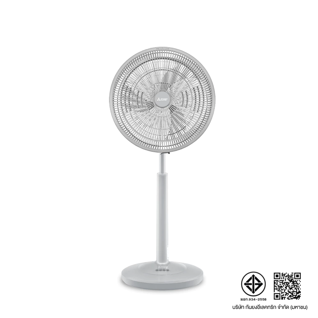 MITSUBISHI ELECTRIC ตั้งพื้นกึ่งตั้งโต๊ะ R18A-GB แบบปุ่มกด ขนาดใบพัด 18 นิ้ว