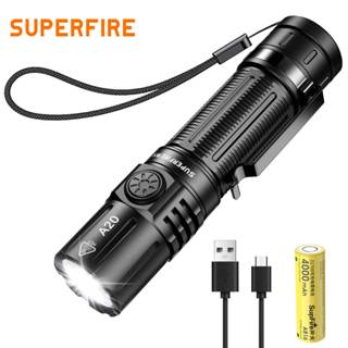 SUPERFIRE A20 ไฟฉายรุ่น 20วัตต์ พลังสูง 1700 ลูเมน สว่างมาก …