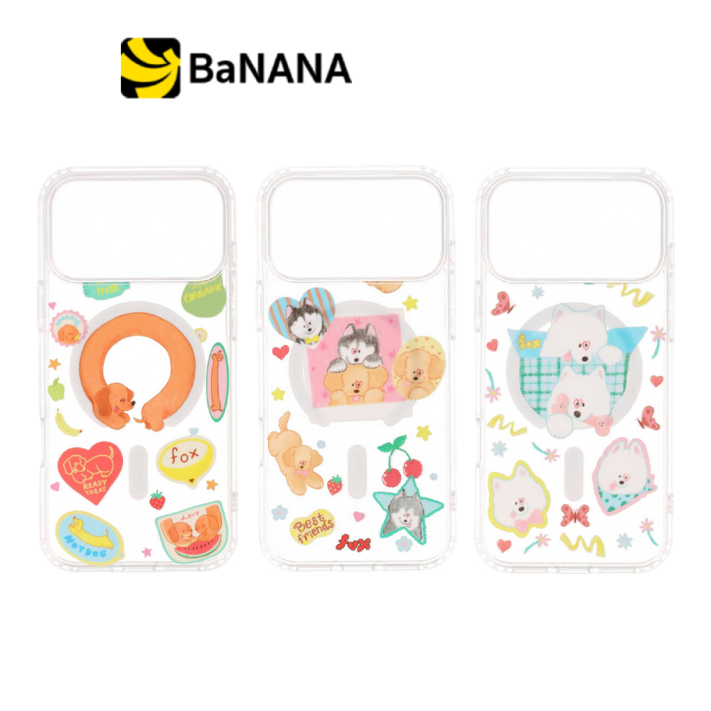 FOX x WORAPEACH เคส สำหรับ iPhone Magnetic by Banana IT