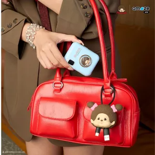 (ส่งตรงจากแบรนด์) Amaze one Powerbank Monchhichi 22.5W พาวเวอร์แบงค์ชาร์จเร็ว 10000 mAh ลิขสิทธิ์แท้มอนชิชิ รุ่น AMCB003
