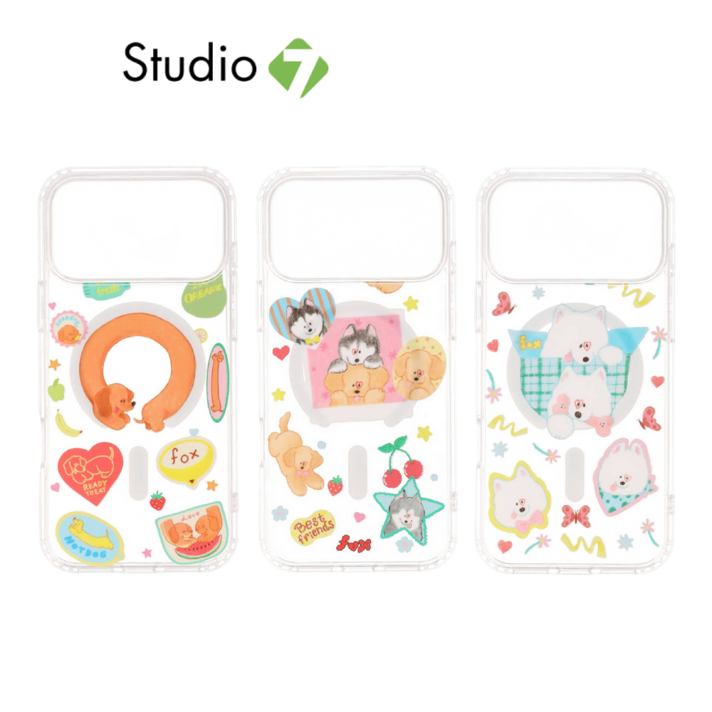 FOX x WORAPEACH เคส สำหรับ iPhone Magnetic by Studio7