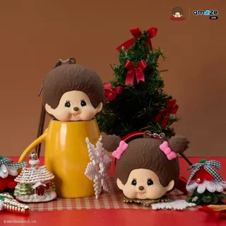 (ส่งตรงจากแบรนด์) Amaze one Earphone Purse Monchhichi กระเป๋าใส่หูฟัง ลิขสิทธิ์แท้มอนชิชิ รุ่น A-MC0042 / A-MC0043
