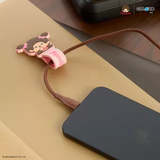 (ส่งตรงจากแบรนด์)Amaze one Monchhichi Charger 60W สายชาร์จ Type C และ iP ยาว 1.2m ลิขสิทธิ์แท้มอนชิชิ รุ่น AMCC003 / 004
